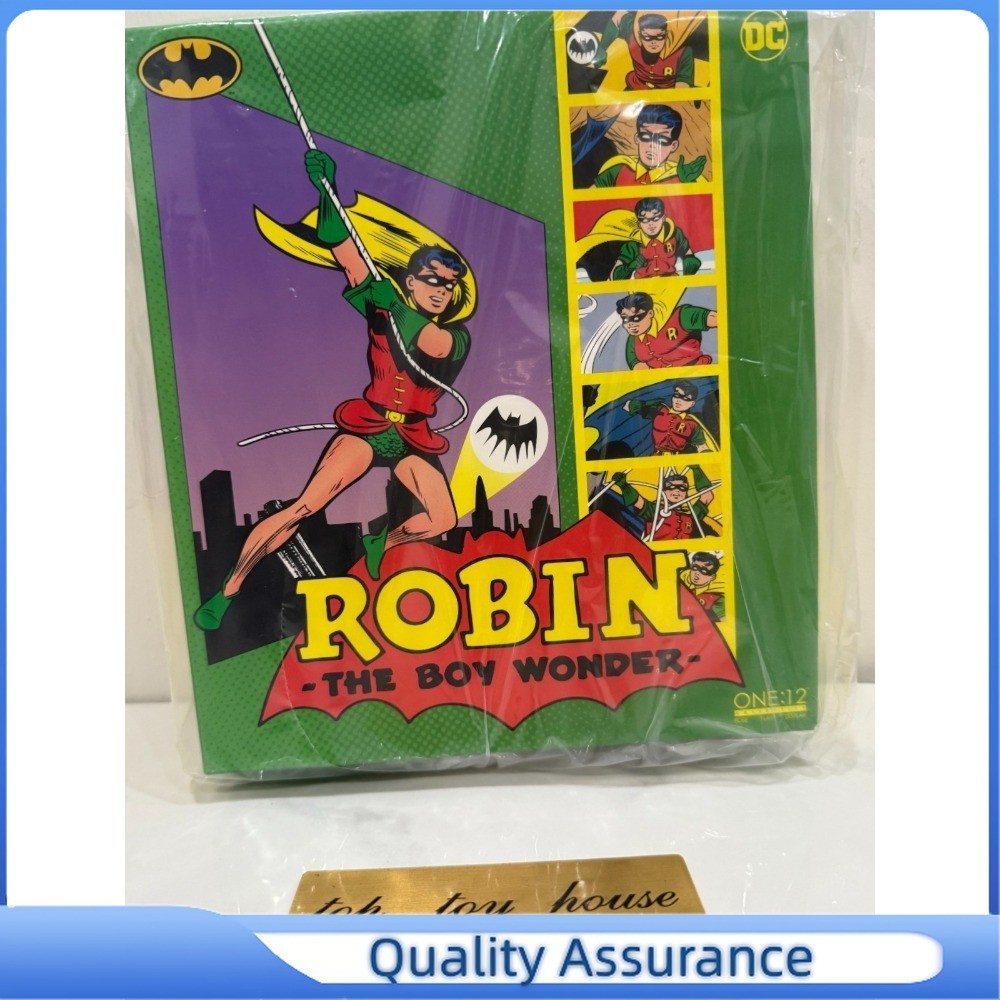 1PCS Mezco Toys One:12 Batman Robin Golden Age Edition Anime Action Figure in S