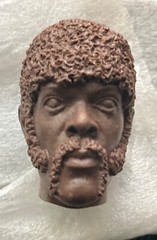 Pulp Fiction Jules Winnfield 1/6 Scale Custom Head Unpainted Rainman Iminime