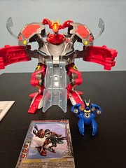 Bakugan Dragonoid Destroyer Complete Set with Cards and Manual