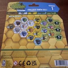 Bee Swarm Simulator Panda Bear Figure & Mystery Honeycomb by Roblox New Sealed