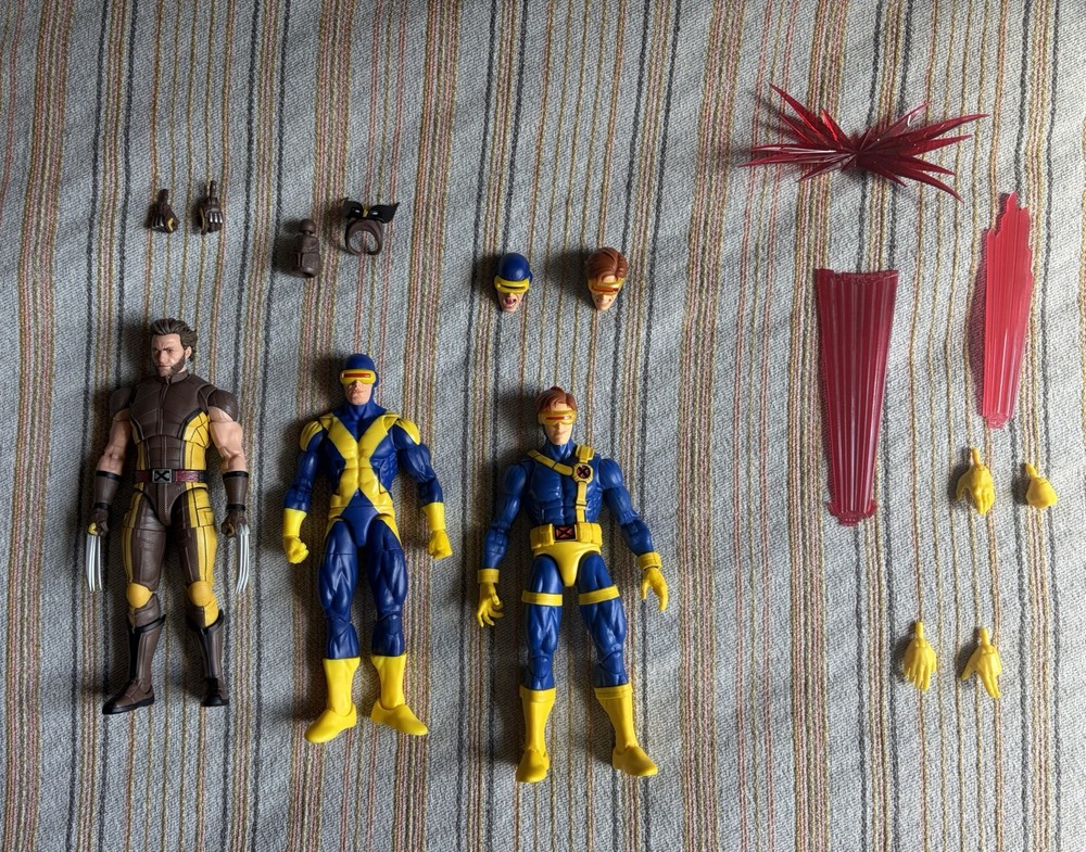Marvel Legends 97 Cyclops And Wolverine Mini Lot