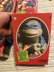 NECA ULTIMATE TMNT NINJA TURTLES 1990 35TH ANNIVERSARY ALL 4 MIKE RAPH DON LEO