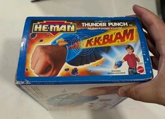 He-Man Electronic Thunder Punch Open Box – Vintage, Mattel – See Photos