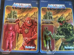 Super 7 Reaction 30 Masters of the Universe Figures Mint On Sealed Card G1N