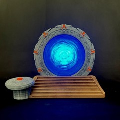 Stargate for 3.75 IN (1:18) Figure Diorama (Painted)