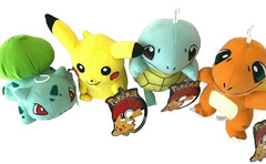 Set of 4 Toys Pokemon Go Plush 6-8 inch Soft New/ with tags Toys. Official