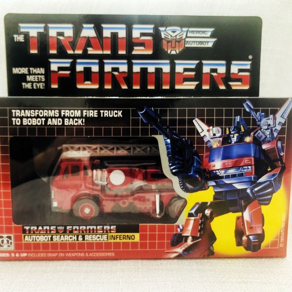 Limited edition.G1 replica fire engine model boxed toy