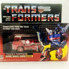Limited edition.G1 replica fire engine model boxed toy