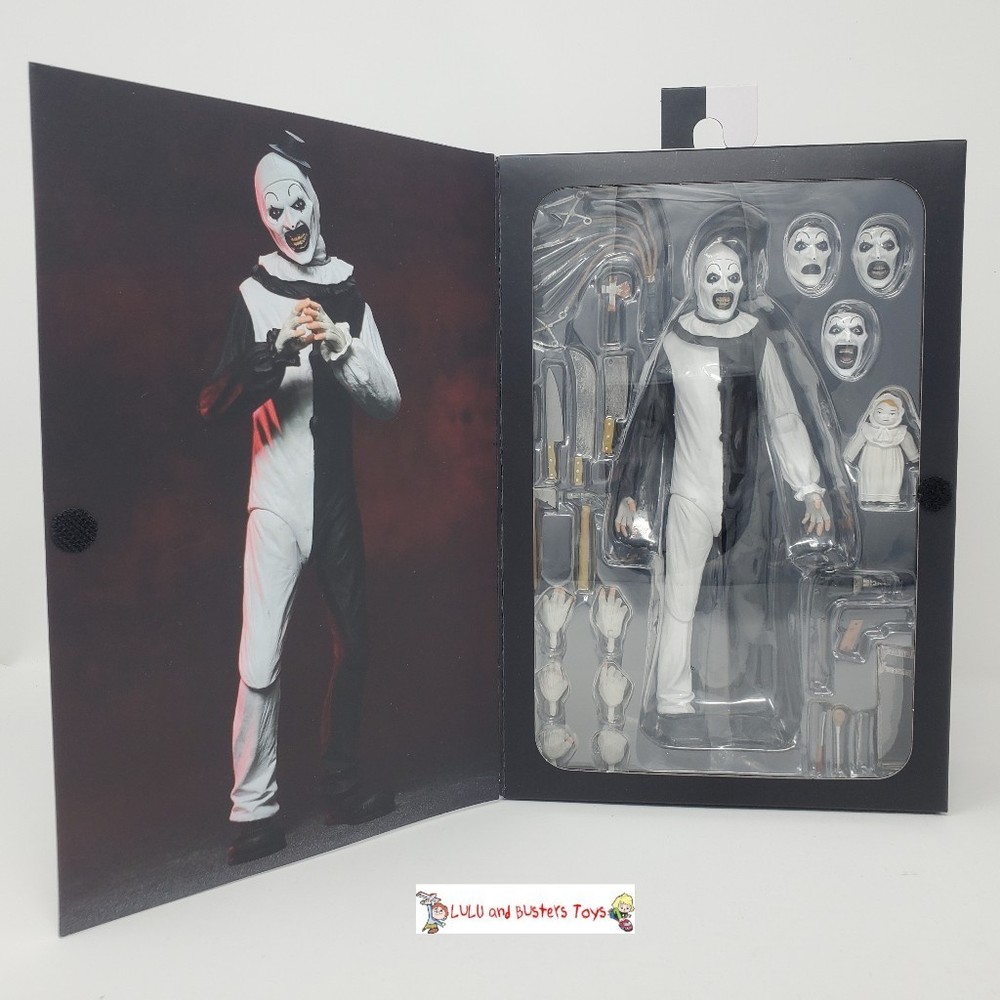 NECA Damien Leone’s TERRIFIER Ultimate ART THE CLOWN Horror Movie Action Figure