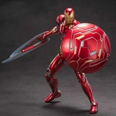 ZD TOYS IRON MAN Mark 50 MK1-7 Marvel Avengers 7″ Figure Model Toy