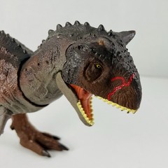 Mattel Jurassic World Battle Chompin’ Carnotaurus Epic Attack Light Sounds Works