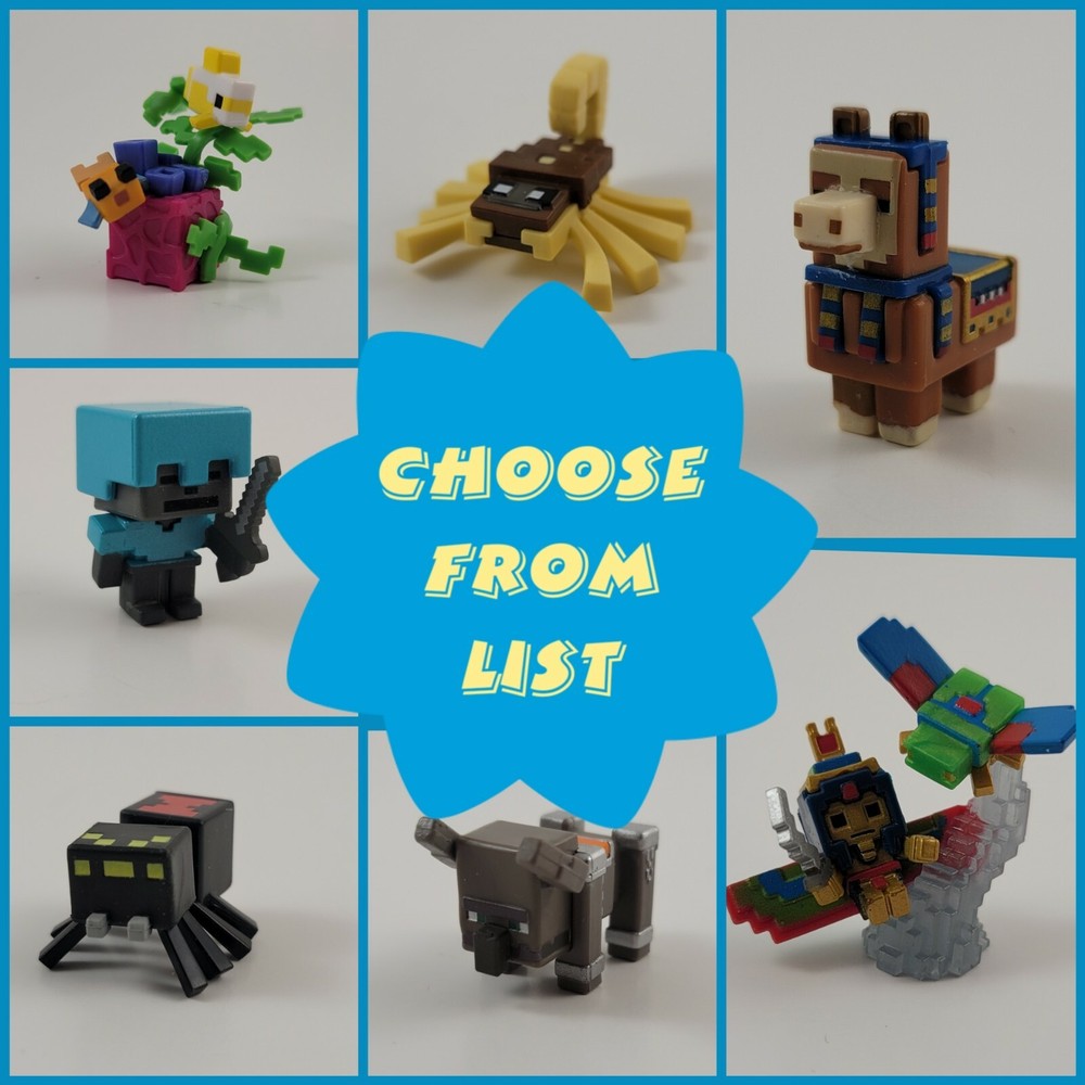 Minecraft Mini Figures Multiple Series To Choose From A9
