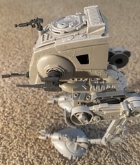Star Wars Scout Walker AT-ST Vehicle 1983 Complete AT-ST W8