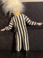 Vintage Beetlejuice Pull-String Talking and Head Spinning Doll 1989 Kenner 16″
