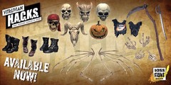 1:18 Boss Fight Skeletons Deluxe Accessory Kit for Action Figures 3 3/4″ Customs