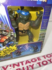 Somersault Samurai Leo Teenage Mutant Ninja Turtles 2003 Playmates NEW MISB 🔥