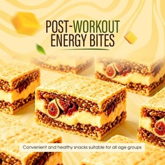 Fig & Walnut Stuffed Mango Pie, 250g Fig and Walnut Bars with Black Sesame ,