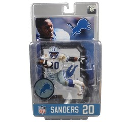 Barry Sanders (Detroit Lions White Jersey)NFL 7″ Figure McFarlane’s SportsPicks