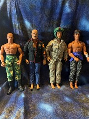 Lot of (4) G.I. Joe 12″ Hasbro Action Figure Dolls – SEE PHOTOS!