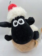 Shaun the Sheep Ice Cream Sundae Plush Doll With Tags 12″