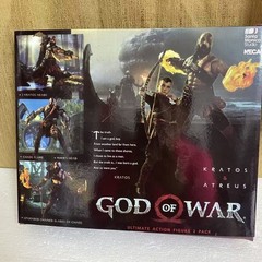 NEW God of War 2024 Kratos & Atreus – 2-Pack Ultimate Action Figures Gift
