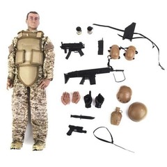 1/6 Scale Army Soldier ANB01 ACU Desert Military Action Figure Collectible Model