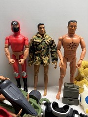 G.I. Joe 12” Lot Working Navajo Code Talker Vintage Japan Tags Life Vest