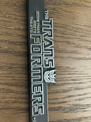 Transformers Officially Licensed Car Tag License Plate Plastic Frames 2011 Used