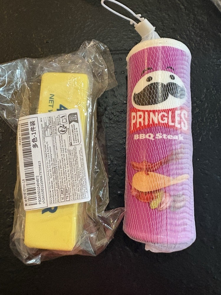 Slow Rise Foam Squish Butter & Pringles
