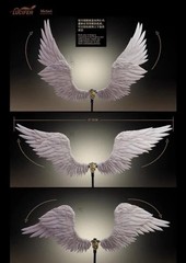 Lucifer Michael Wings Of Dawn Archangel 1/12 Action Figure Ver. A Gold LXF2311A