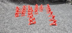 Blip Toys Battle Warriors Ninjas v Robots Army Men Miixed Lot Of Plastic Toys