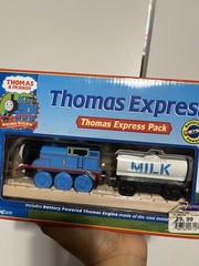 Thomas and Friends Wooden Railway Battery Powered Percy Express Pack NEW IN BOX