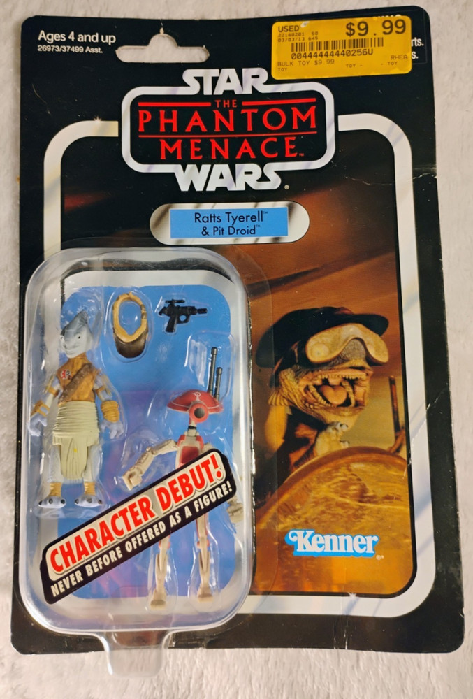 Star Wars The Vintage Collection Ratts Tyerell & Pit Droid VC77 Hasbro 2011