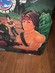 Vintage RAMBO 1985-1986 Coleco Force of Freedom Store Display Sylvester Stallone