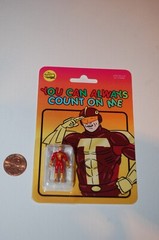 Turbo Man Micro-Jingle All The Way-MOC-Super Secret Fun Club Custom Art 3/15