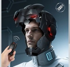 YONTYEQ Iron Man MK5 Helmet 1:1 Voice-controlled Wearable Prop Black Cosplay US