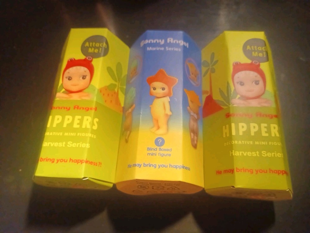 Lot 3 Sonny Angel Hippers Harvest 1 Sonny Angel Marine Series Lot