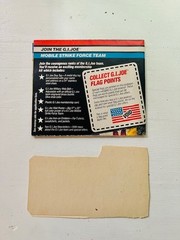 GI Joe 1984 Zartan V1 Complete + Chameleon 100% Canadian File Card Blueprints