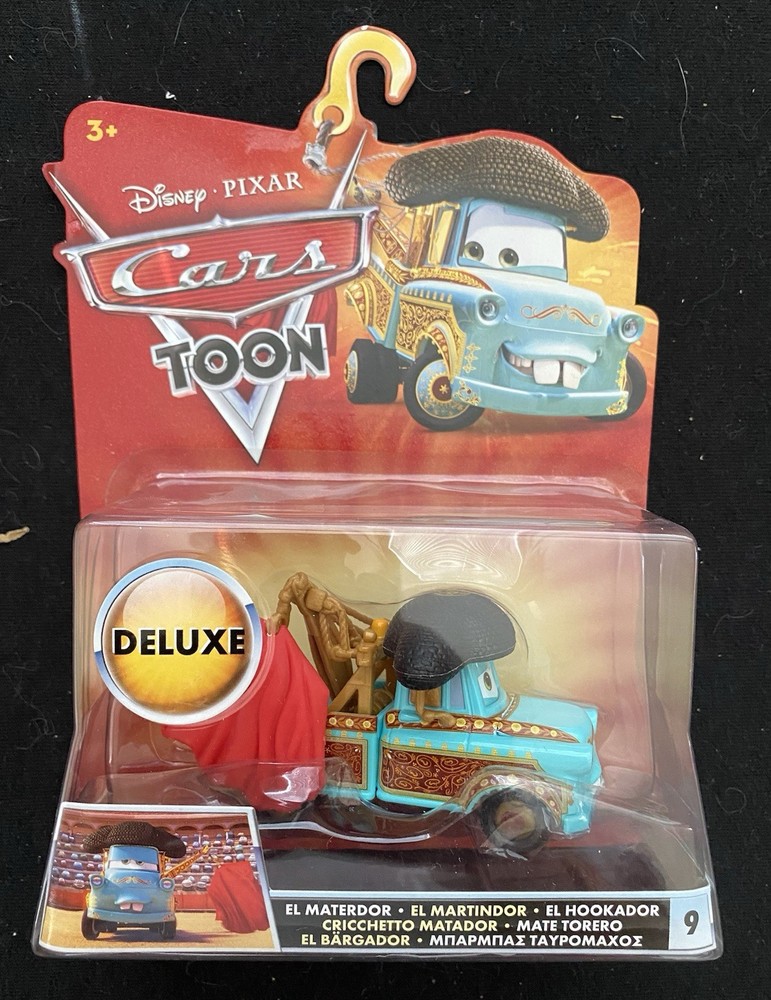 Disney Pixar Cars Toons: Extremely RARE El Materdor Deluxe #9. Only one on EBAY.