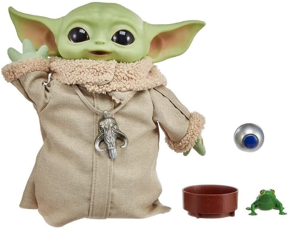 STAR WARS THE MANDALORIAN 11 INCH GROGU PLUSH ADVENTURE BUNDLE *DISTRESSED PKG
