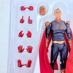 Homelander The Boys #269 Blood Splatter Ver. Figure w/Accessory Hands Stand Toys