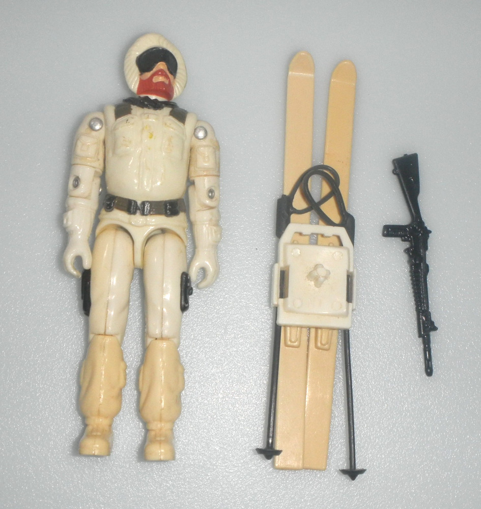 Vintage 1983 Snow Job Accessories G.I. GI Joe v1 Complete Figure 3.75 ARAH -Read