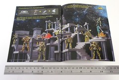 2016 Bandai SAINT SEIYA Myth Cloth SPANISH CATALOG TRIPTYCH Very Rare Oversized