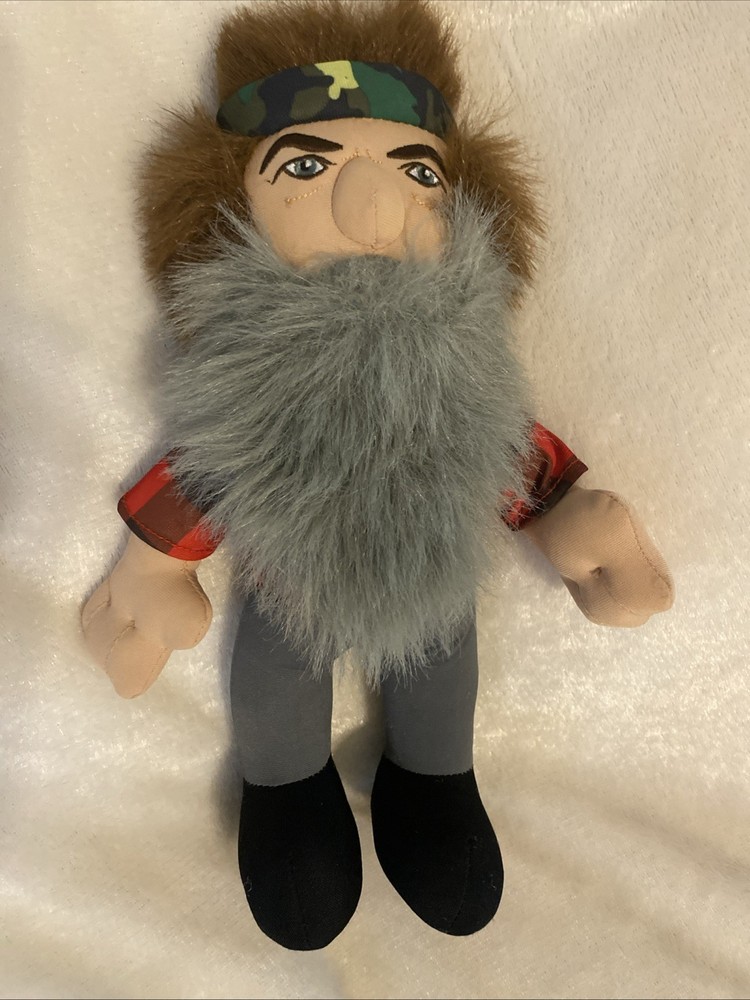 Duck Dynasty Uncle Phil Stuffed Toy Doll Plush A&E Show Collector Item Camo