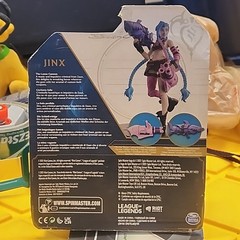 LEAGUE OF LEGENDS 1st EDITION CHAMPION COLLECTION JINX 4” ACTION FIGURE READ