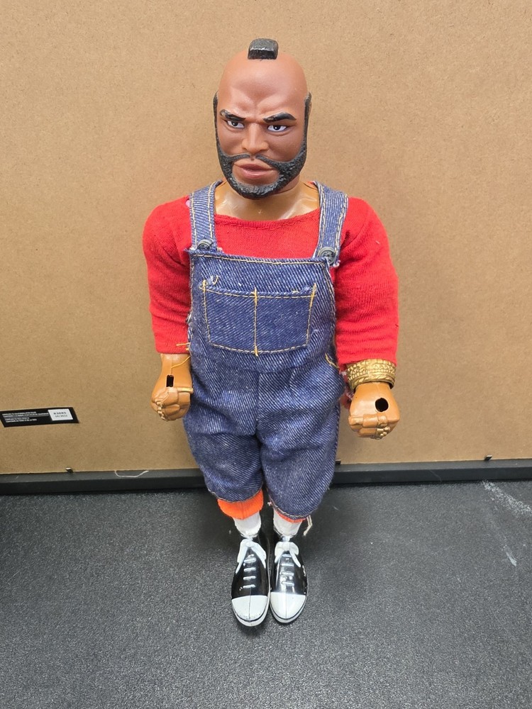 Vintage Mr. T Action Figure Doll 12 Inch 1983 BA Baracus A Team Toy Pity Fool