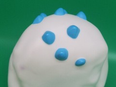 Disney Frozen Bubble Bath Baby Marshmallow Snow Monster Toy Figure Vinyl Plastic