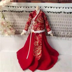 1/6 Scale Female Action Figure Soldier Toy 12″ Red Tops Dress Clothes Gift Decor