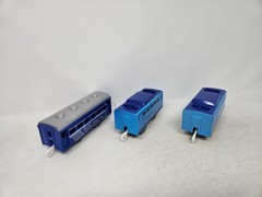 Takara TOMY Plarail Expo Passenger Express Coach Blue Promo Train VGUC