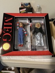 Mego Child’s Play Chucky @ Tiffany 8” Action Figures 2 Pack New & Sealed